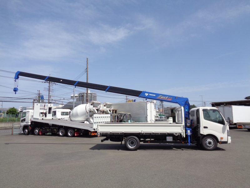 日野 小型トラック タダノ5段ラジコン付(3.5ｔ)4.35m 画像