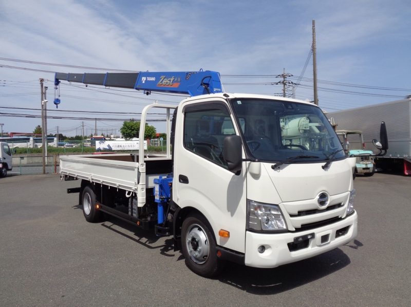 日野 小型トラック タダノ5段ラジコン付(3.5ｔ)4.35m 画像