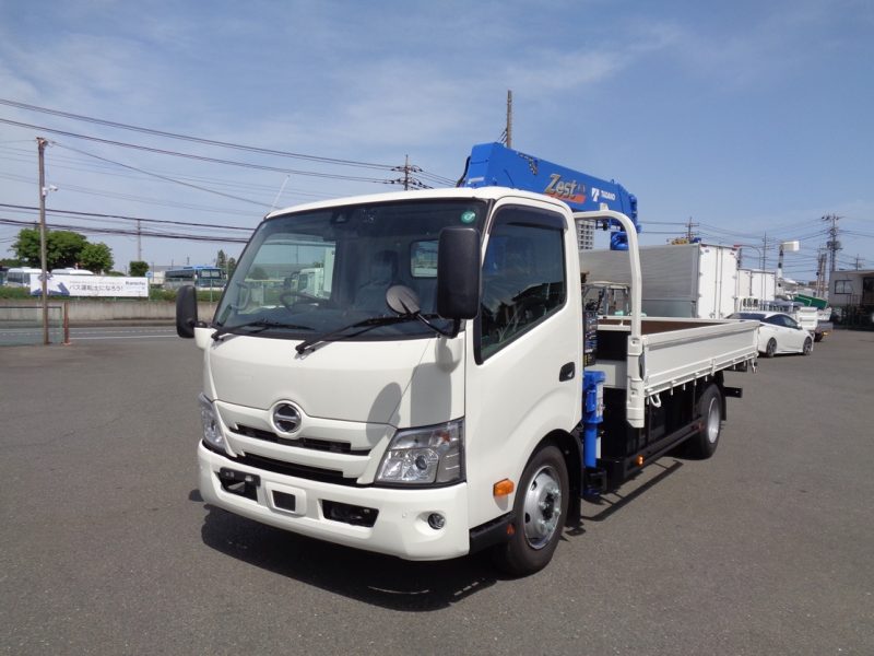 日野 小型トラック タダノ5段ラジコン付(3.5ｔ)4.35m 画像