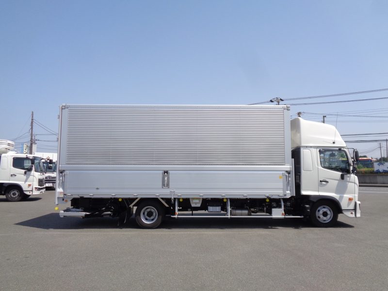 日野 中型トラック ウィングワイドエアサスハイルーフ格納PG付 画像