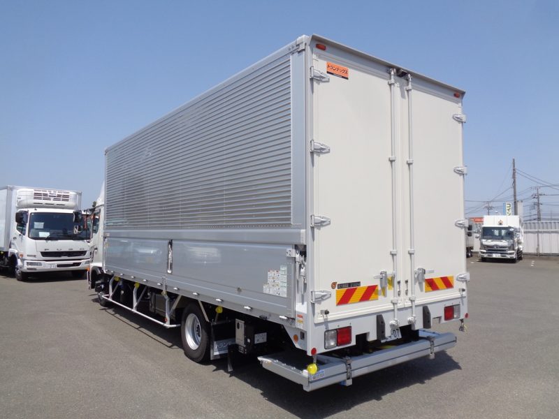 日野 中型トラック ウィングワイドエアサスハイルーフ格納PG付 画像