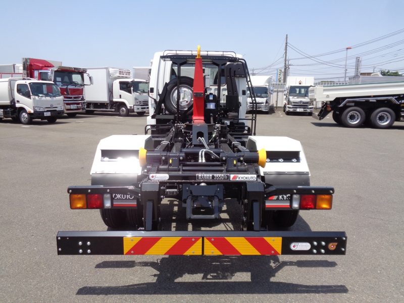 三菱 中型トラック フックロール 画像