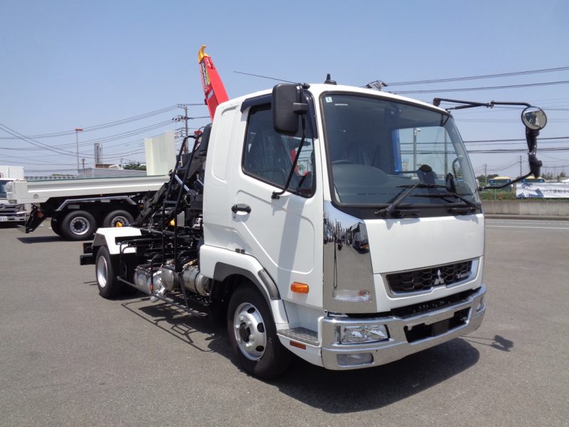 三菱 中型トラック フックロール 画像