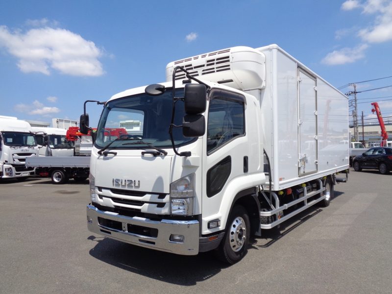 いすゞ 中型トラック 冷凍車エアサス格納PG付(スタンバイ・加温付) 画像