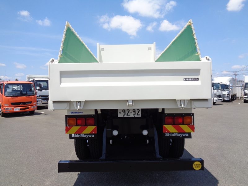 三菱 大型トラック Lゲートダンプハイルーフ土砂5.3m(Wゲート) 画像