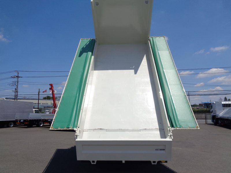 三菱 大型トラック Lゲートダンプハイルーフ土砂5.3m(Wゲート) 画像