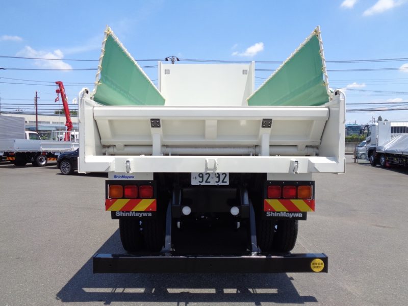 三菱 大型トラック Lゲートダンプハイルーフ土砂5.3m(Wゲート) 画像