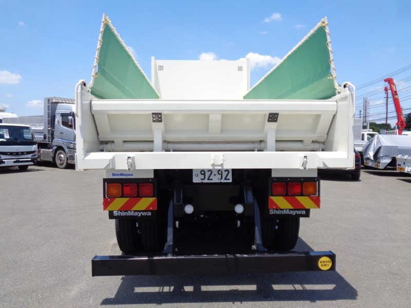 三菱 大型トラック Lゲートダンプハイルーフ土砂5.3m(Wゲート) 画像
