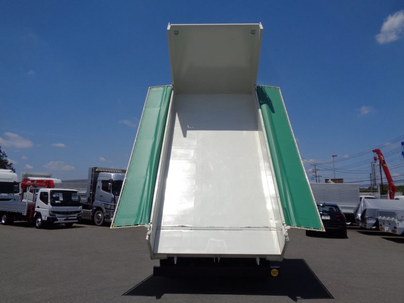 三菱 大型トラック Lゲートダンプハイルーフ土砂5.3m(Wゲート) 画像