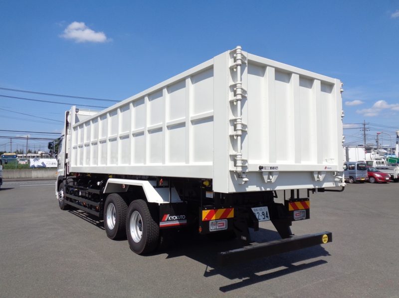 日野 大型トラック 深ダンプハイルーフGVW25ｔ 画像