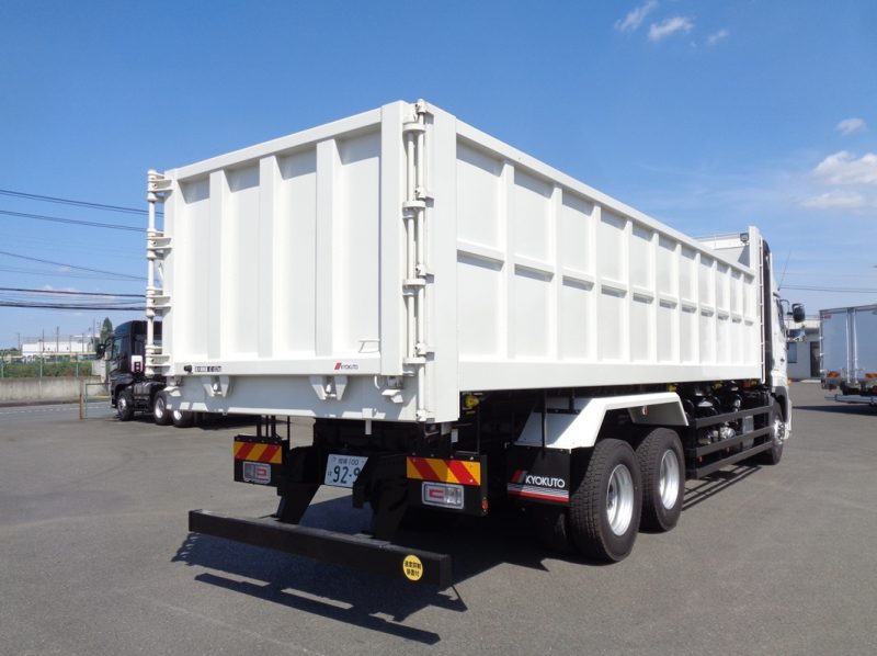 日野 大型トラック 深ダンプハイルーフGVW25ｔ 画像