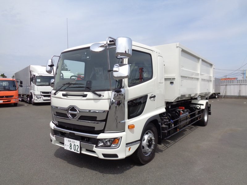 日野 大型トラック 増tロングアームロール8.2t(ロング・ショート切替) 画像