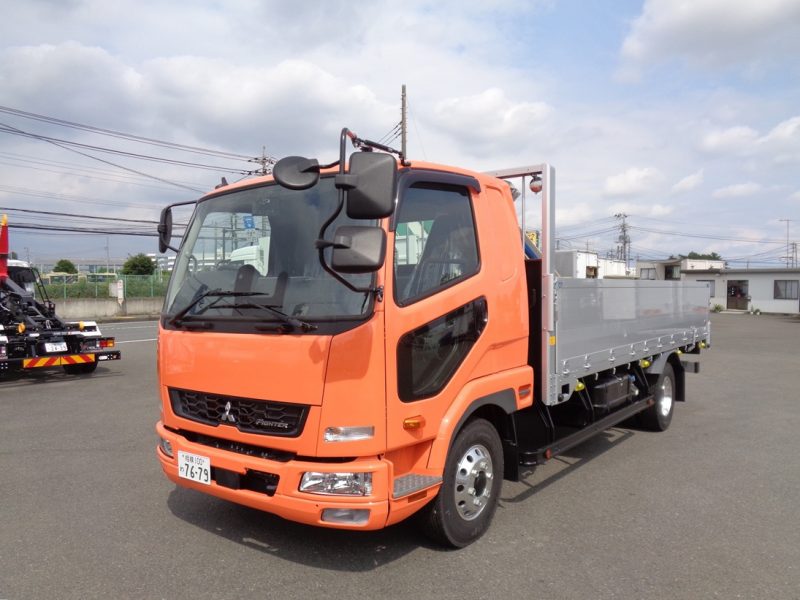 三菱 中型トラック アルミ平5.3m 画像