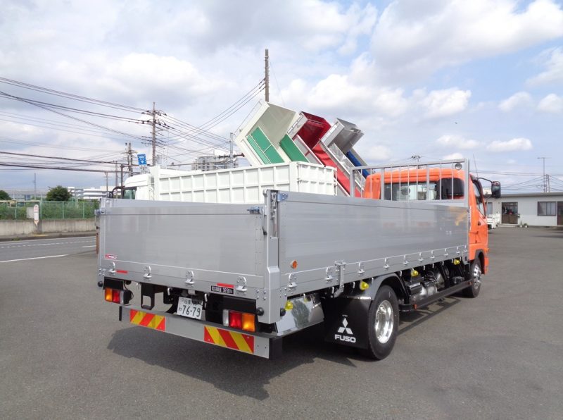 三菱 中型トラック アルミ平5.3m 画像