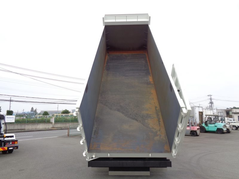 三菱 大型トラック 深ダンプハイルーフ 画像