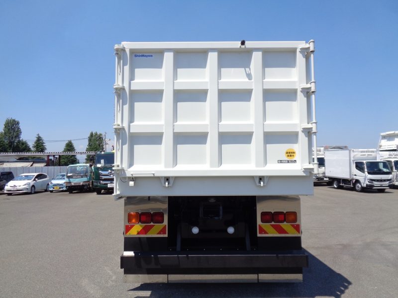 三菱 大型トラック 深ダンプハイルーフ 画像