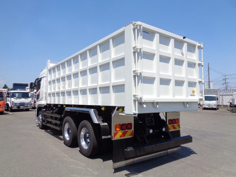 三菱 大型トラック 深ダンプハイルーフ 画像