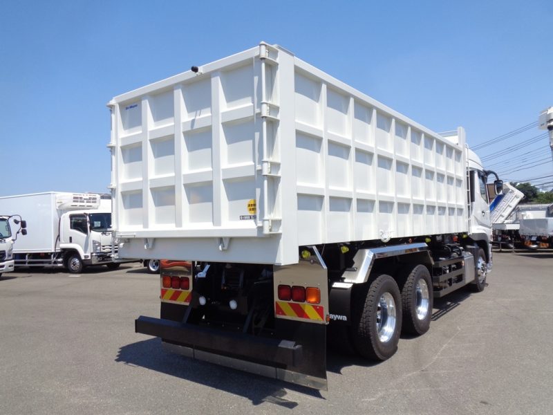 三菱 大型トラック 深ダンプハイルーフ 画像