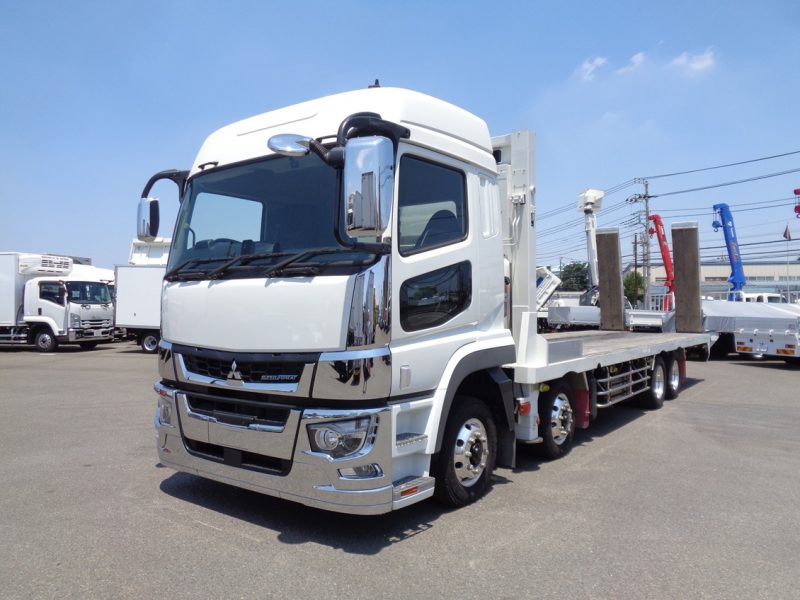 三菱 大型トラック セルフローダ自動歩みオートスライド付(フジタ) 画像