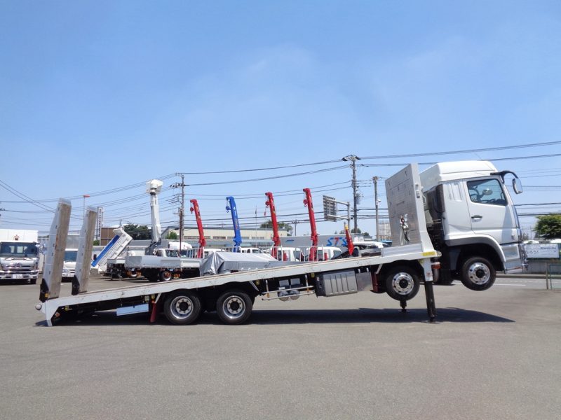 三菱 大型トラック セルフローダ自動歩みオートスライド付(フジタ) 画像