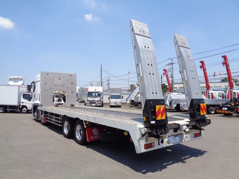 三菱 大型トラック セルフローダ自動歩みオートスライド付(フジタ) 画像
