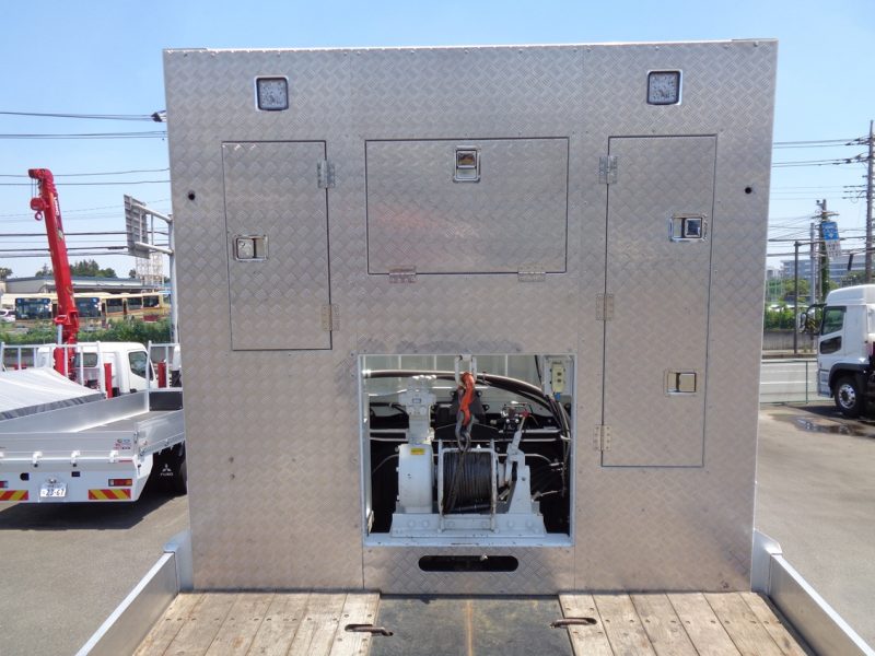 三菱 大型トラック セルフローダ自動歩みオートスライド付(フジタ) 画像