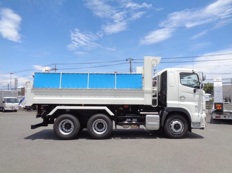 日野 大型トラック ダンプ土砂5.1m(リターダー付) 画像