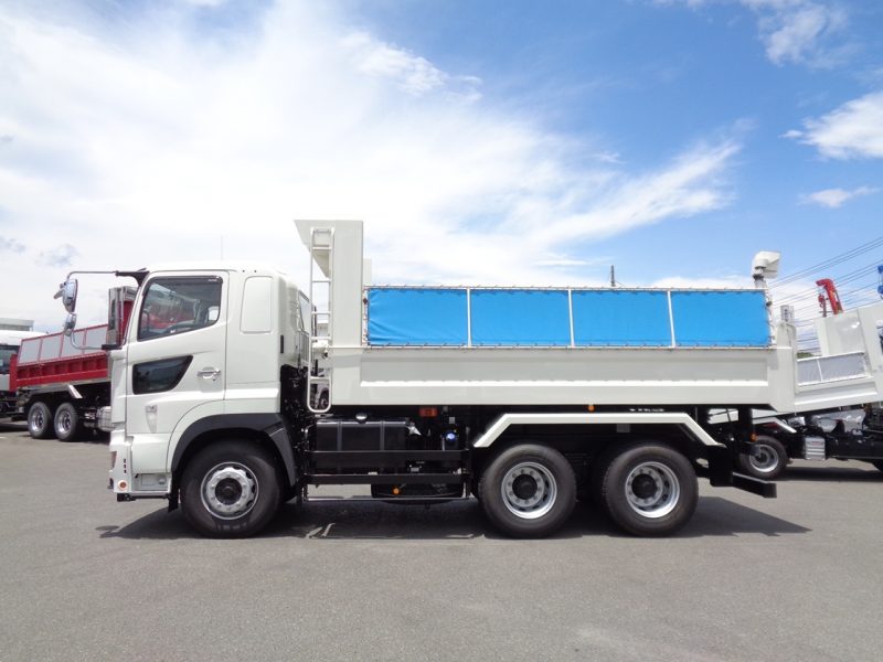 日野 大型トラック ダンプ土砂5.1m(リターダー付) 画像