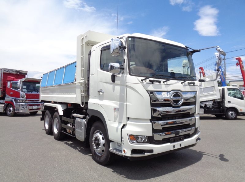 日野 大型トラック ダンプ土砂5.1m(リターダー付) 画像