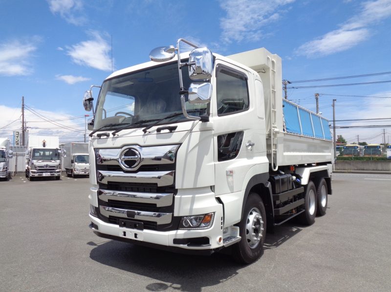日野 大型トラック ダンプ土砂5.1m(リターダー付) 画像