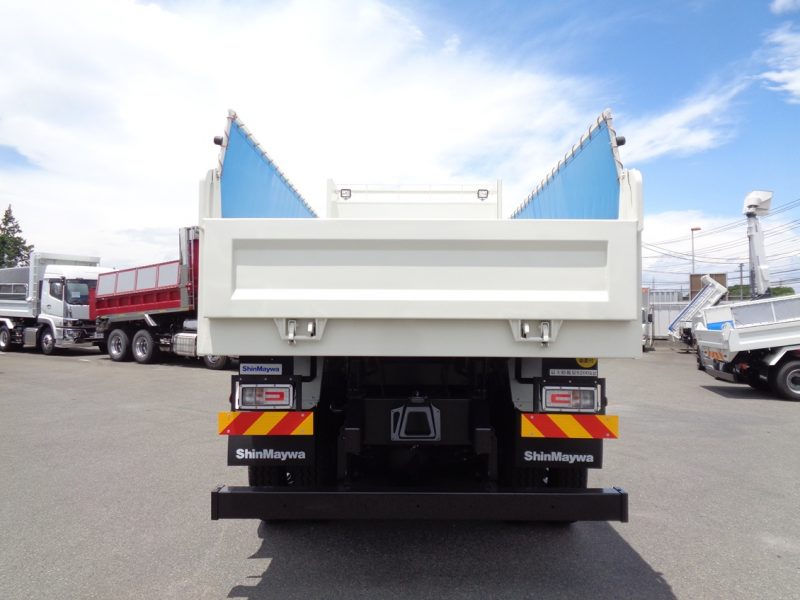 日野 大型トラック ダンプ土砂5.1m(リターダー付) 画像