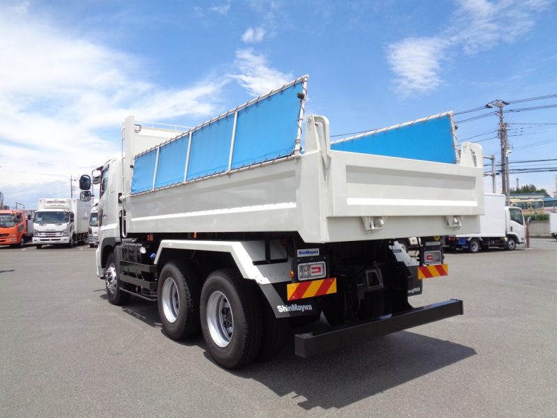 日野 大型トラック ダンプ土砂5.1m(リターダー付) 画像
