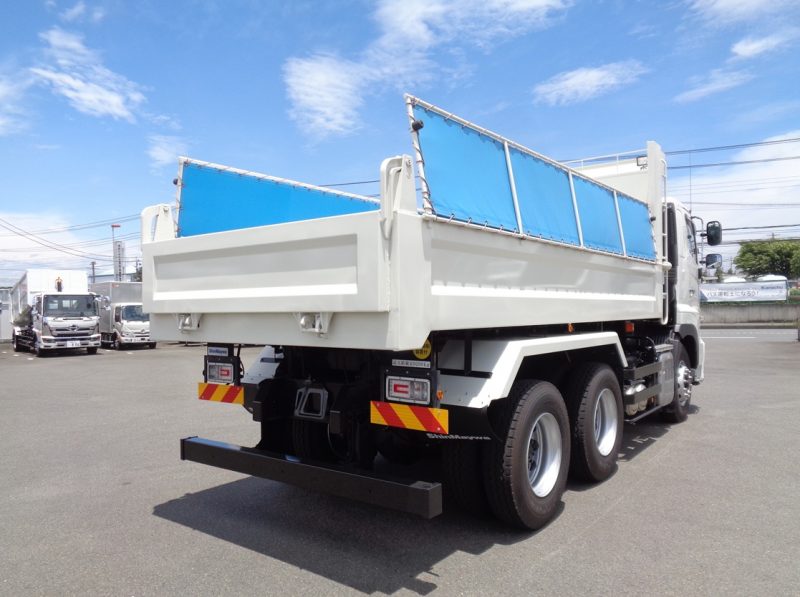 日野 大型トラック ダンプ土砂5.1m(リターダー付) 画像