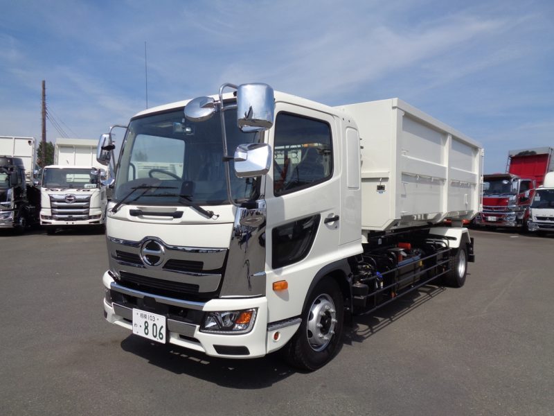 日野 大型トラック 増tロングアームロール8.2t(ロング・ショート切替) 画像