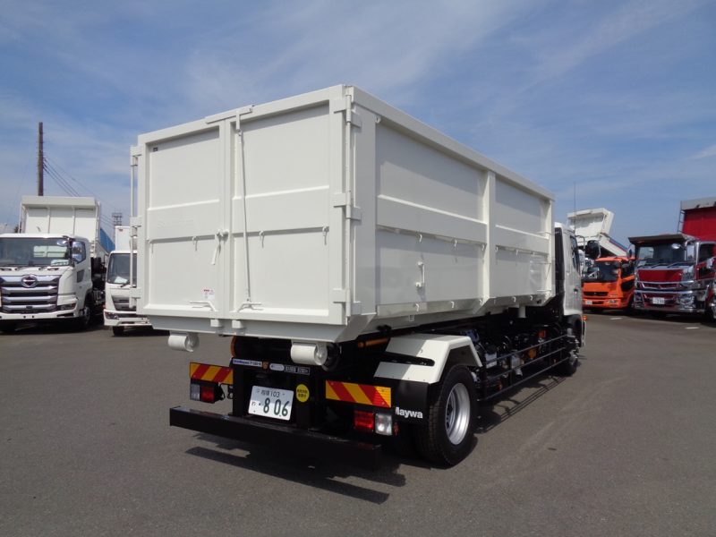 日野 大型トラック 増tロングアームロール8.2t(ロング・ショート切替) 画像