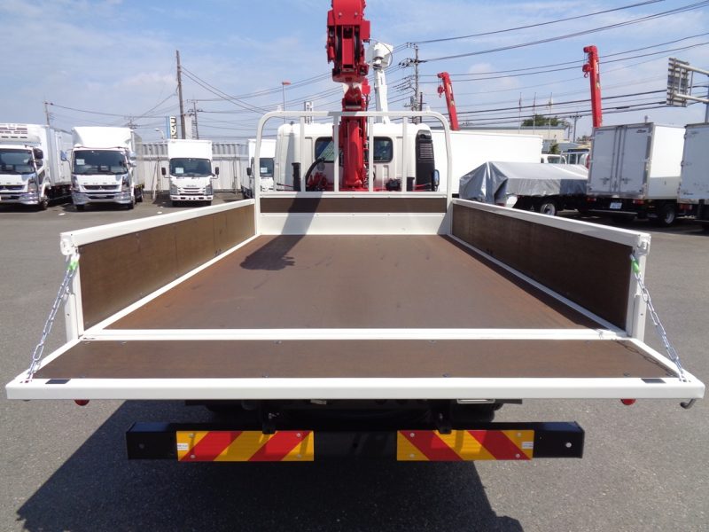 日野 小型トラック ユニック4段クレーン(ワイド・ロング) 画像