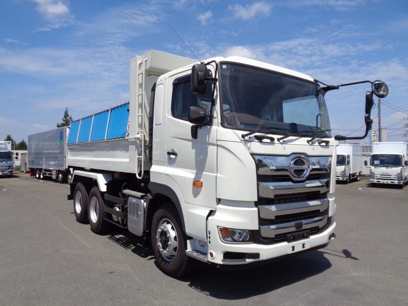 日野 大型トラック ダンプ土砂5.1m(リターダー付) 画像