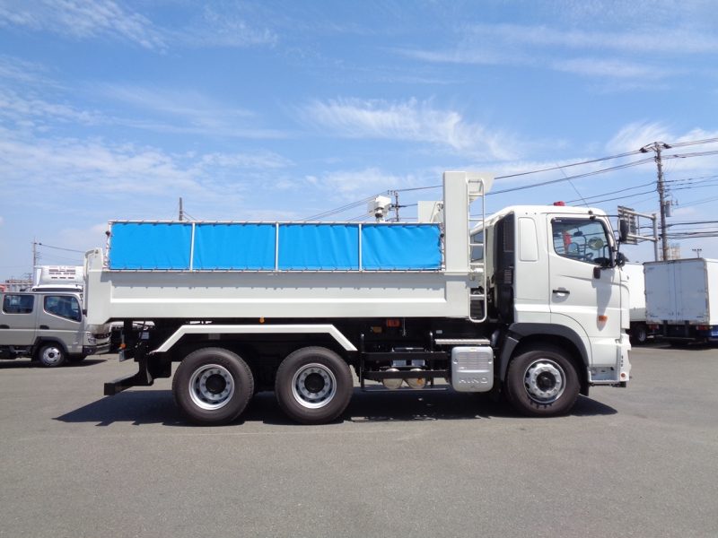日野 大型トラック ダンプ土砂5.1m(リターダー付) 画像