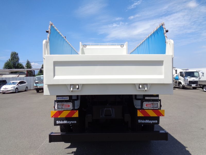 日野 大型トラック ダンプ土砂5.1m(リターダー付) 画像