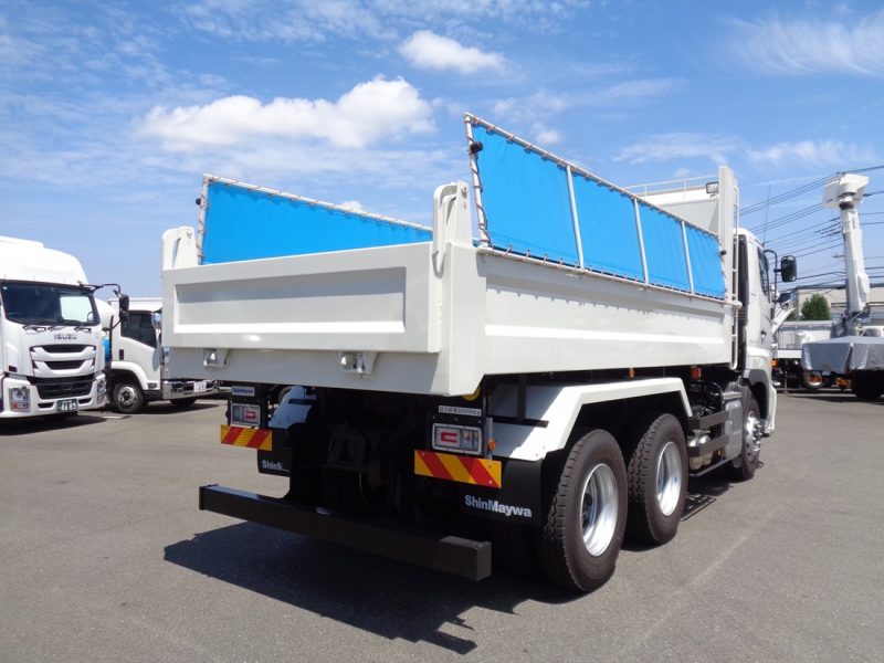 日野 大型トラック ダンプ土砂5.1m(リターダー付) 画像
