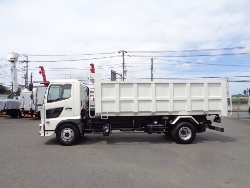 日野 中型トラック 深ダンプ 画像