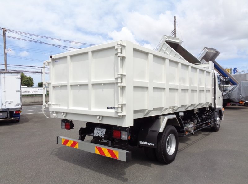 日野 中型トラック 深ダンプ 画像