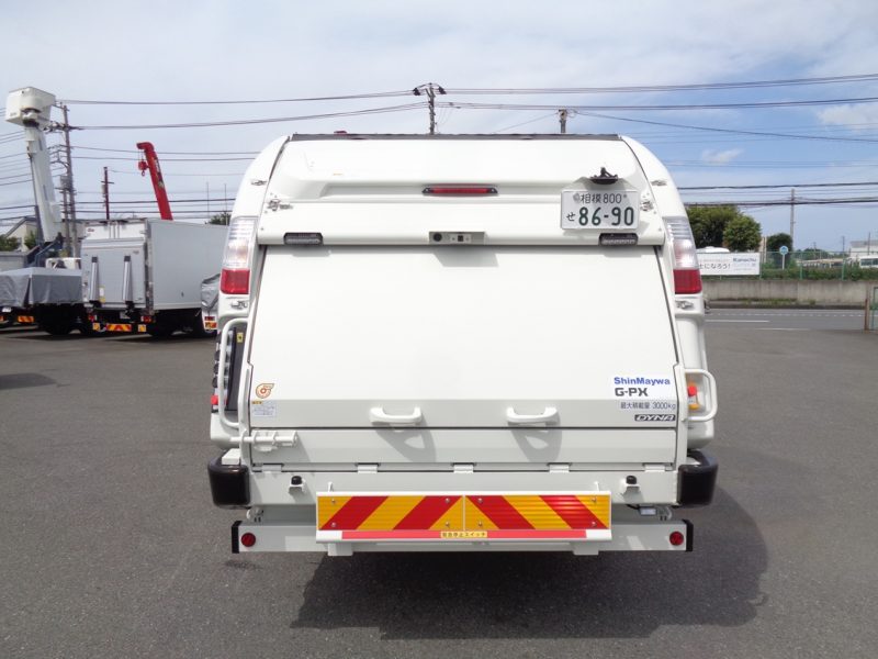 トヨタ 小型トラック 塵芥車(プレス式)6m3 画像