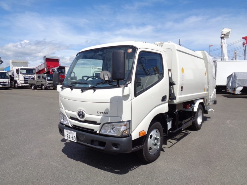 トヨタ 小型トラック 塵芥車(プレス式)4.3m3 画像