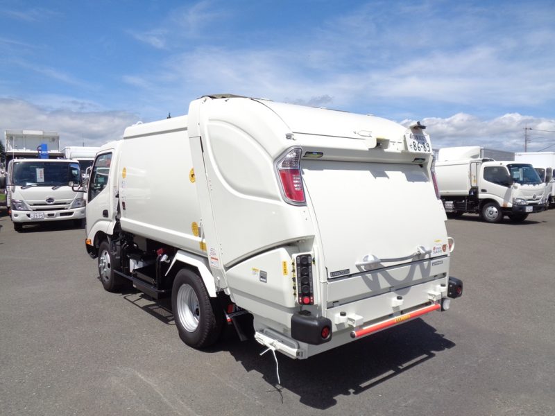 トヨタ 小型トラック 塵芥車(プレス式)4.3m3 画像