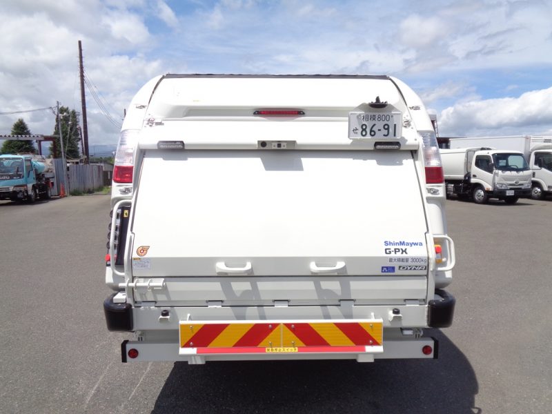 トヨタ 小型トラック 塵芥車(プレス式)6m3 画像