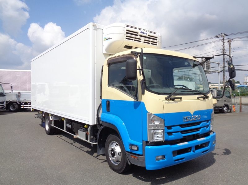 いすゞ 中型トラック 冷凍車エアサス格納PG付(スムーサー) 画像