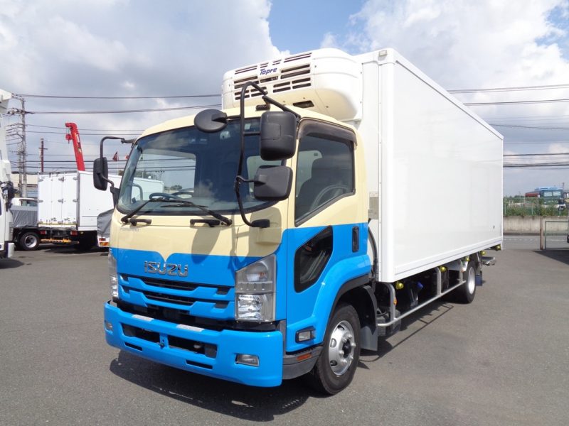 いすゞ 中型トラック 冷凍車エアサス格納PG付(スムーサー) 画像