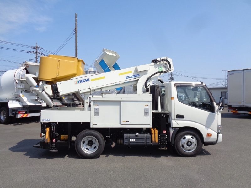 日野 小型トラック 高所作業車9.9m(アイチSH10A)AT車 画像