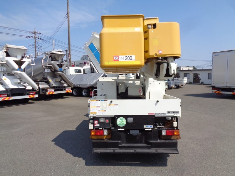 日野 小型トラック 高所作業車9.9m(アイチSH10A)AT車 画像